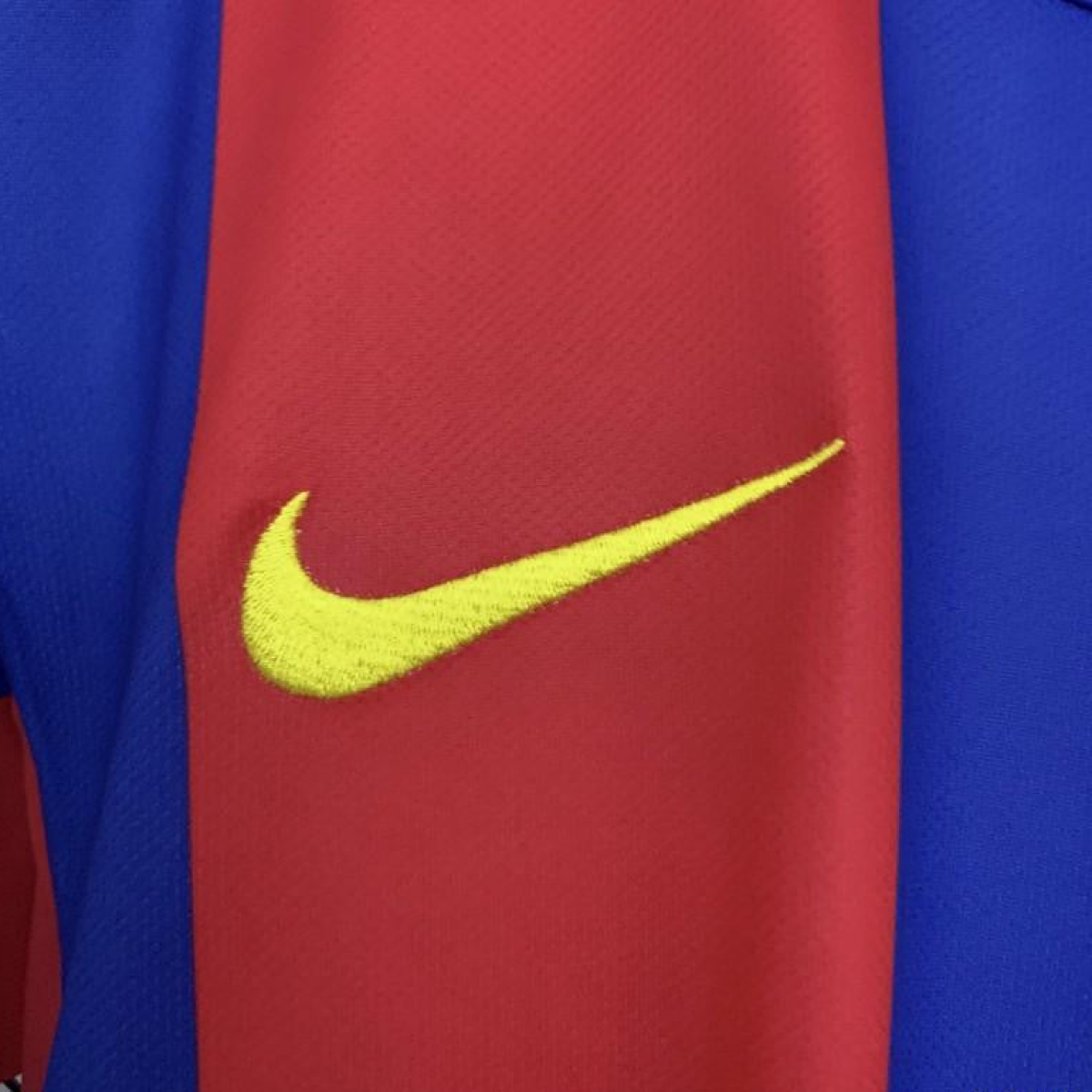 04/05 Retro Barcelona Home Jersey