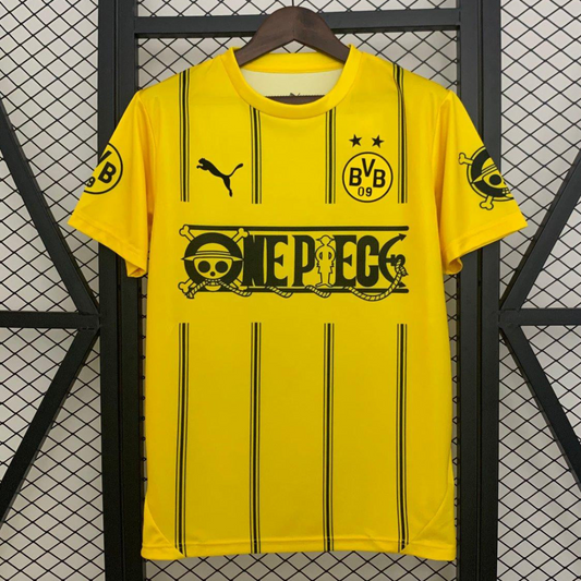 25/26 Borussia Dortmund Yellow with One Piece Design Jersey
