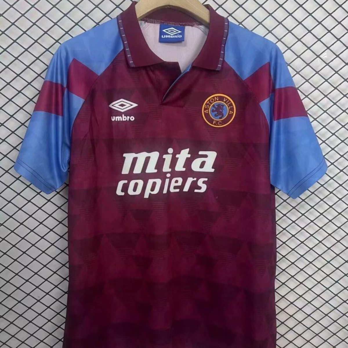 Retro 90/92 Aston Villa Home Jersey