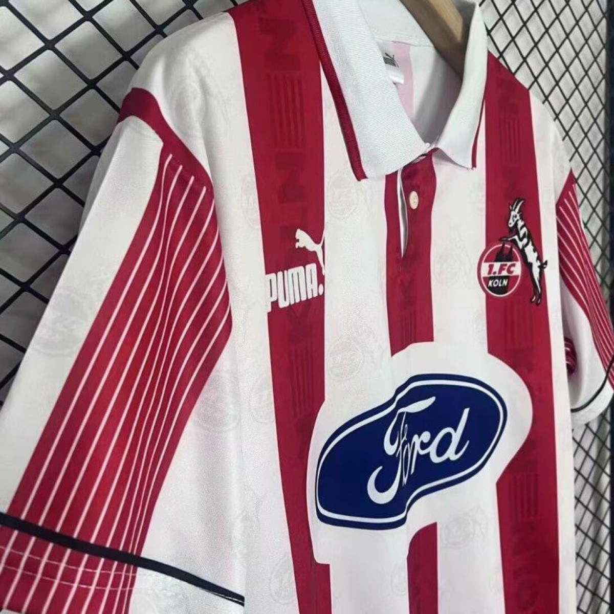 Retro 95/96 Koln Home Jersey