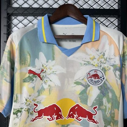 25/26 RB Salzburg White with Floral Pattern Jersey