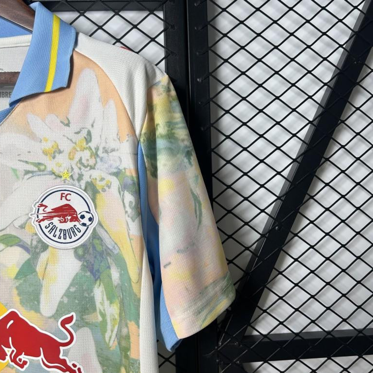 25/26 RB Salzburg White with Floral Pattern Jersey