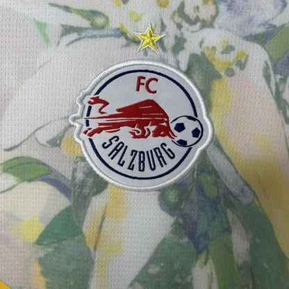 25/26 RB Salzburg White with Floral Pattern Jersey