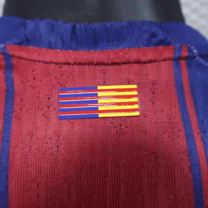 Player Version 25/26 Barcelona Home Long Sleeve Jersey