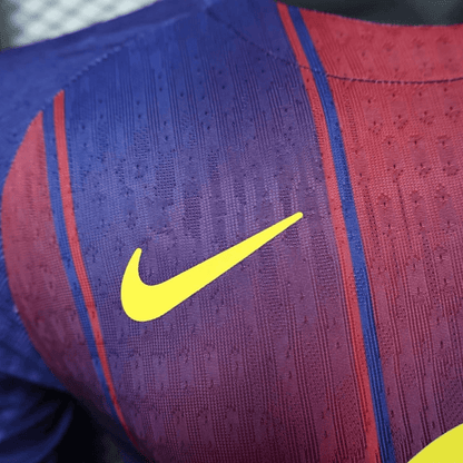 Player Version 25/26 Barcelona Home Long Sleeve Jersey