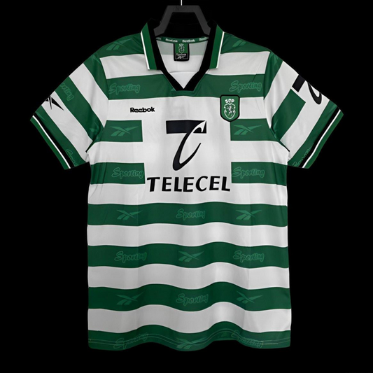 Retro 99/00 Sporting Lisbon Home Jersey
