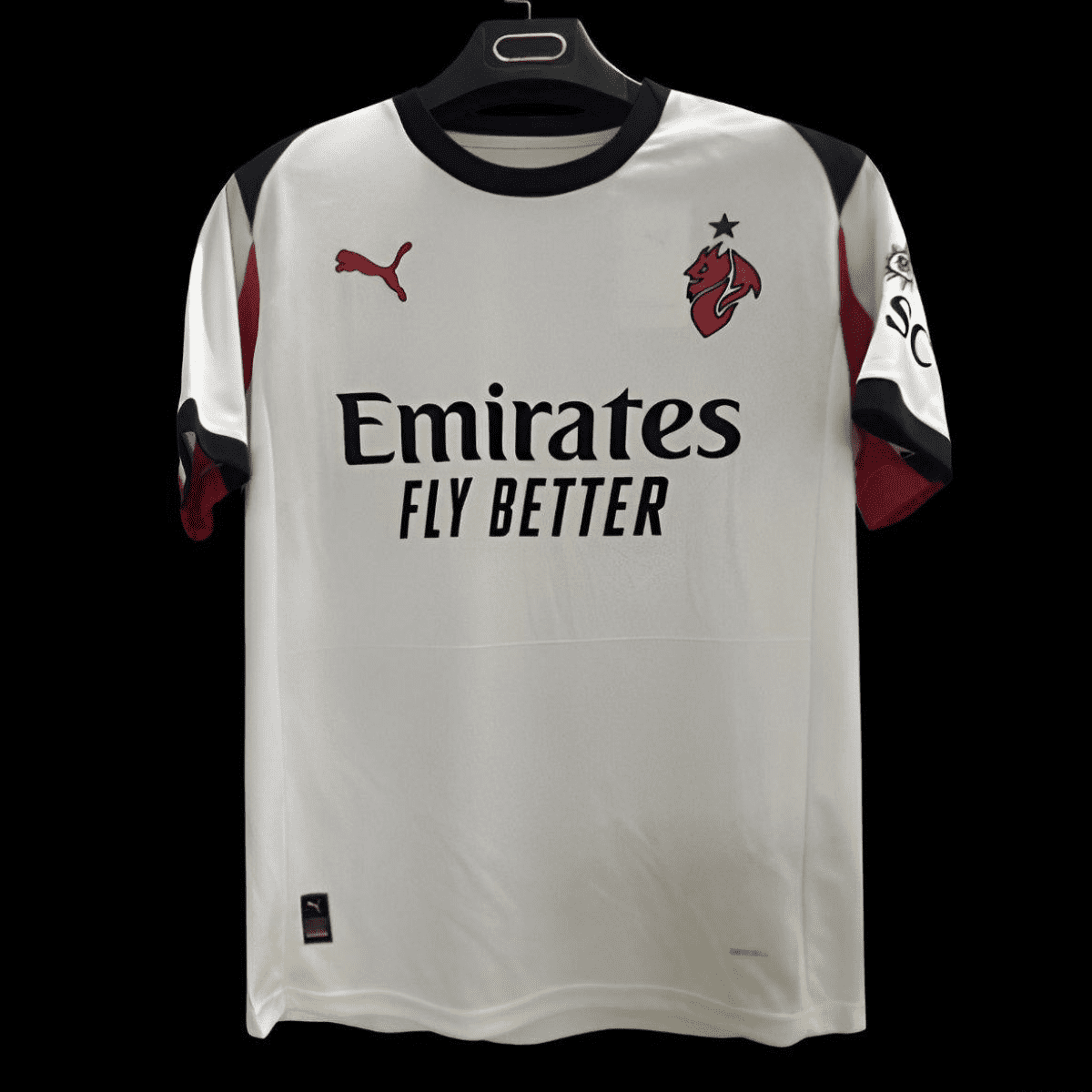 25/26 AC Milan Away White Jersey
