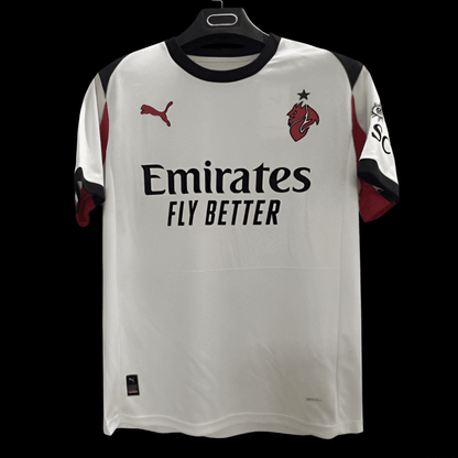 25/26 AC Milan Away White Jersey