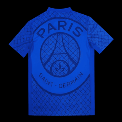25/26 PSG Blue with Diamond Pattern Jersey