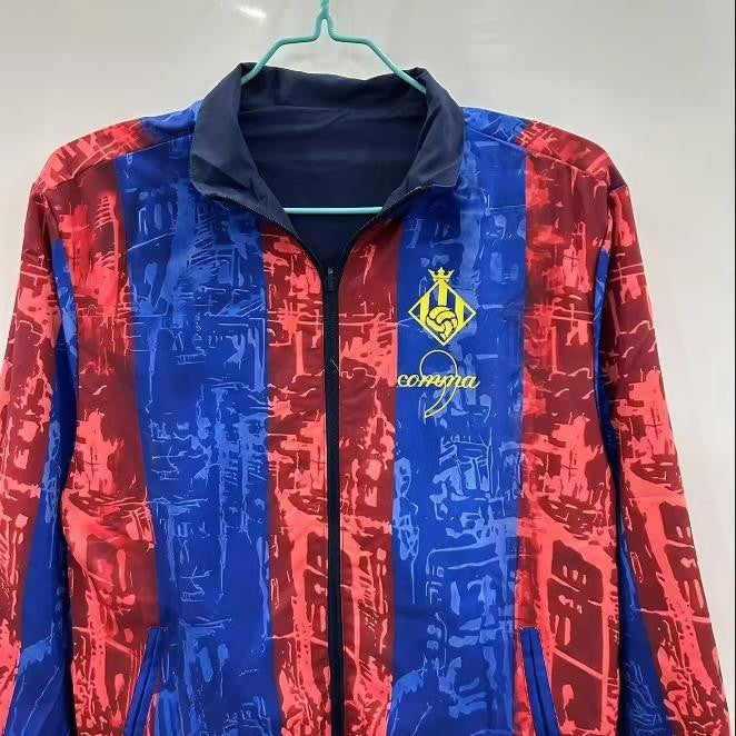 25/26 Barcelona Comma Football Reversible Windbreaker
