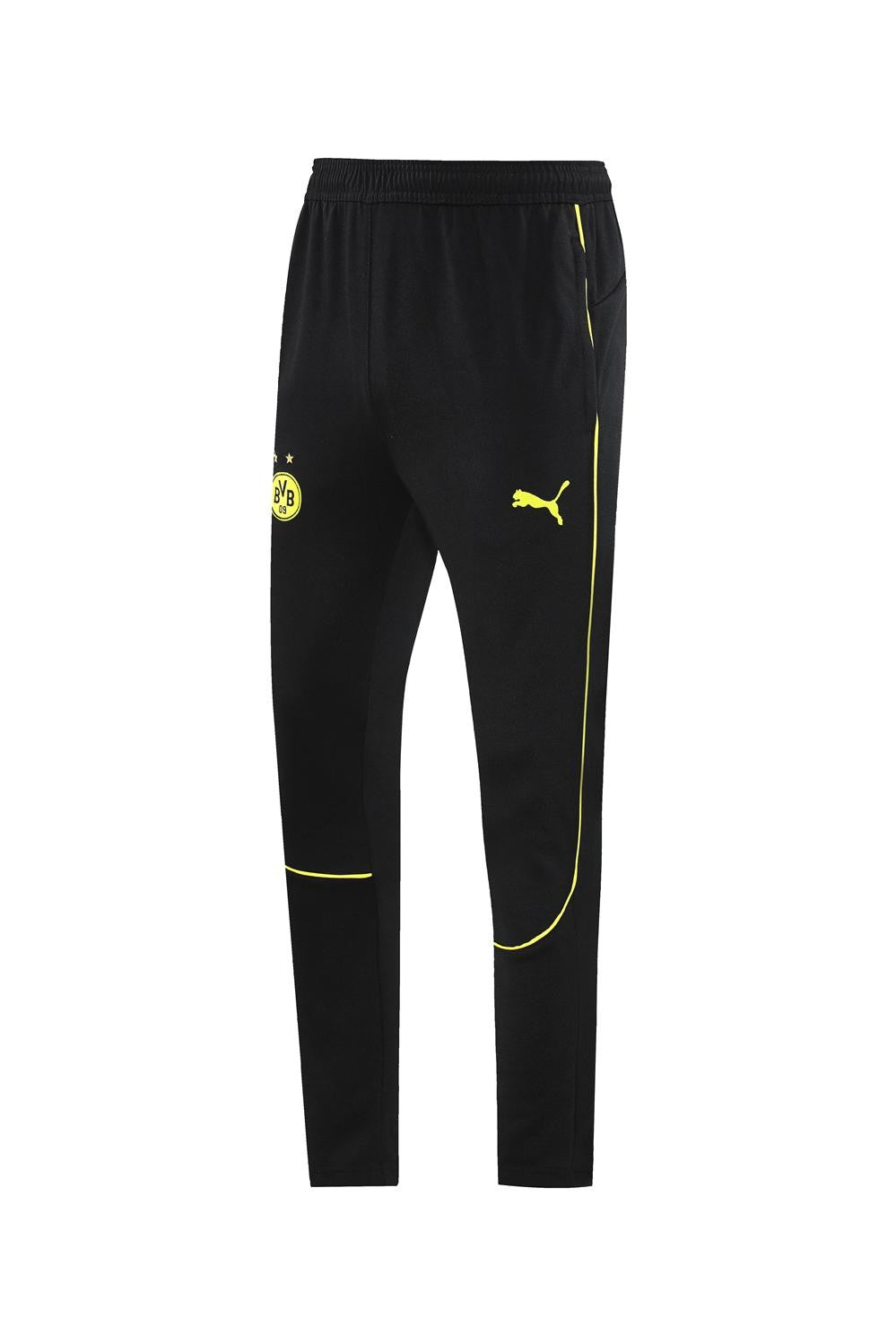 24/25 Borussia Dortmund Black Hoodie Full Zipper Jacket +Long Pants