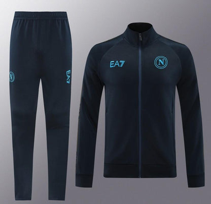 24/25 Napoli Navy Full Zipper Jacket +Long Pants