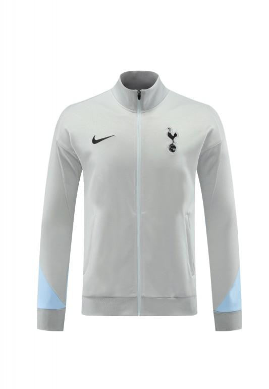 24/25 Tottenham Hotspur Grey Full Zipper Jacket +Long Pants