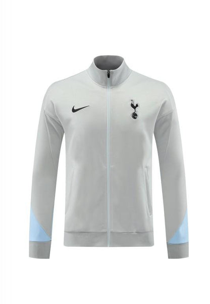 24/25 Tottenham Hotspur Grey Full Zipper Jacket +Long Pants