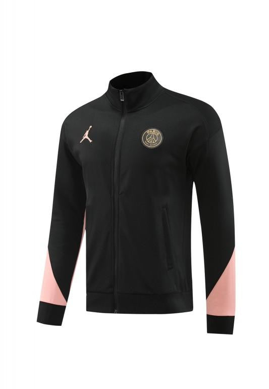 24/25 PSG Black Full Zipper Jacket +Long Pants