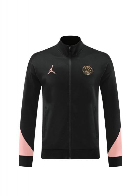 24/25 PSG Black Full Zipper Jacket +Long Pants