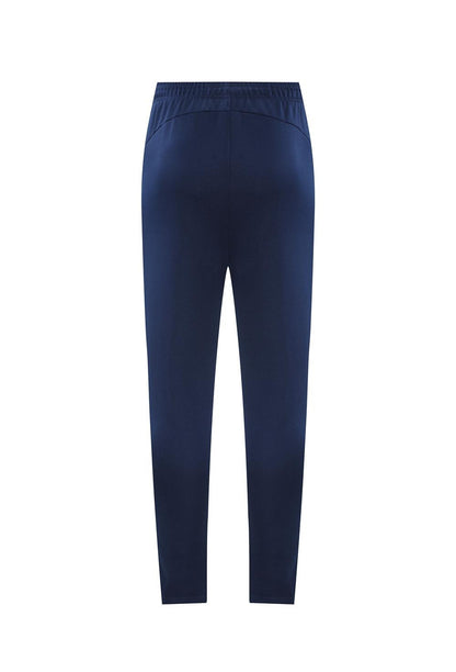 24/25 PSG Blue Grid Pattern Full Zipper Jacket +Long Pants