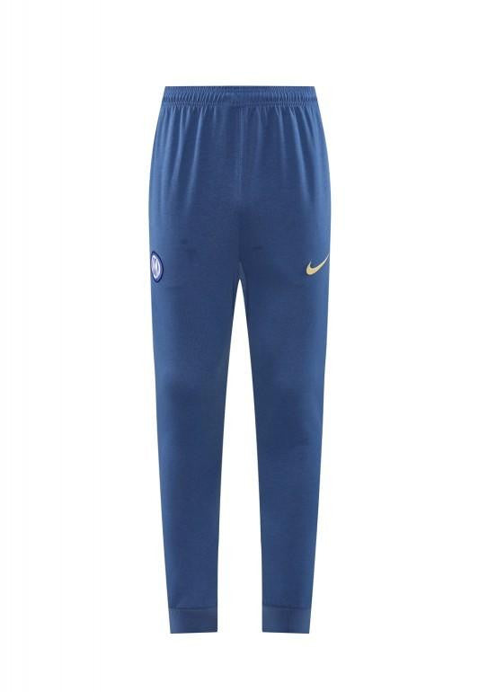 24/25 Inter Milan Blue Hoodie Full Zipper Jacket +Long Pants