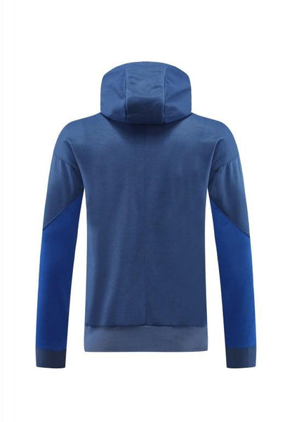 24/25 Inter Milan Blue Hoodie Full Zipper Jacket +Long Pants