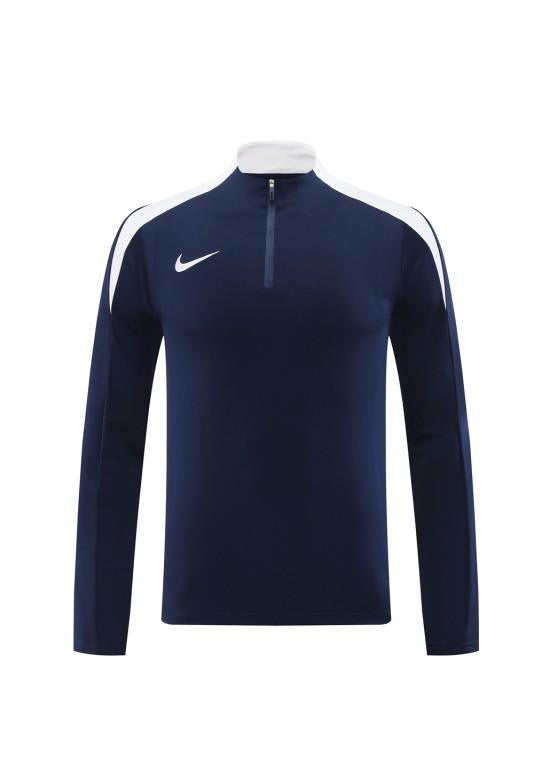24/25 Nike Navy Half Zipper Jacket+Long Pants