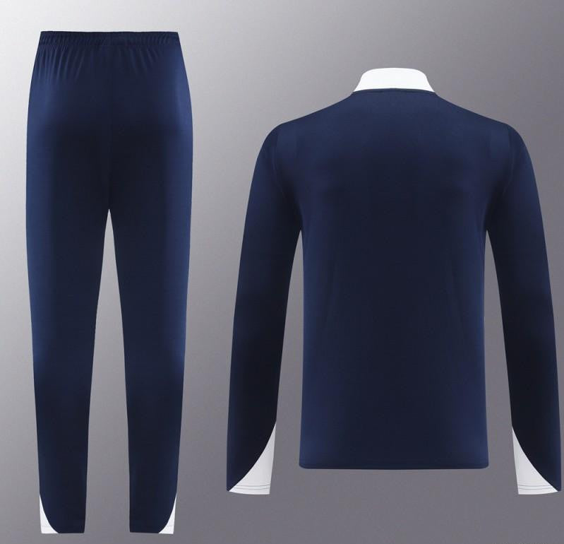 24/25 Nike Navy Half Zipper Jacket+Long Pants