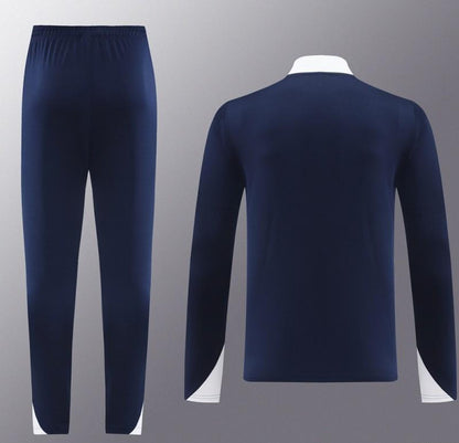 24/25 Nike Navy Half Zipper Jacket+Long Pants