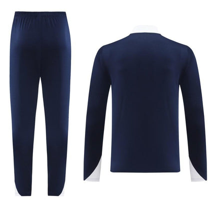 24/25 Nike Navy Half Zipper Jacket+Long Pants