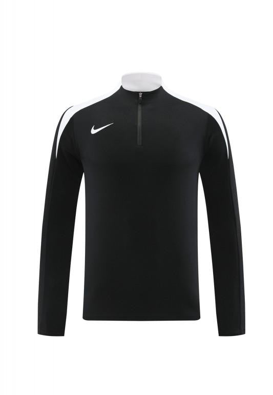 24/25 Nike Black Half Zipper Jacket+Long Pants