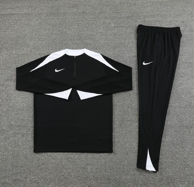24/25 Nike Black Half Zipper Jacket+Long Pants