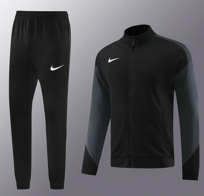 24/25 Nike Black Full Zipper Jacket +Long Pants