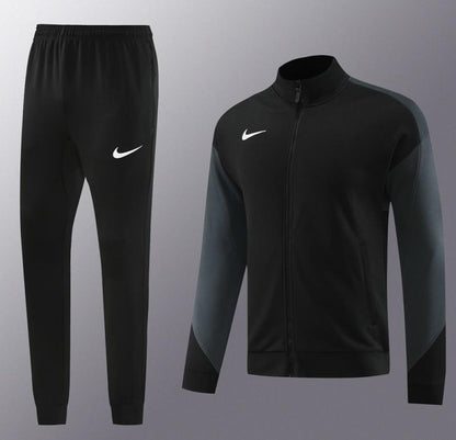 24/25 Nike Black Full Zipper Jacket +Long Pants