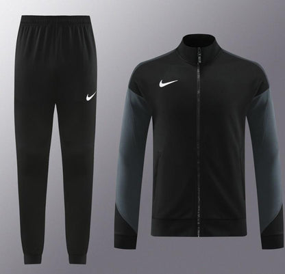 24/25 Nike Black Full Zipper Jacket +Long Pants