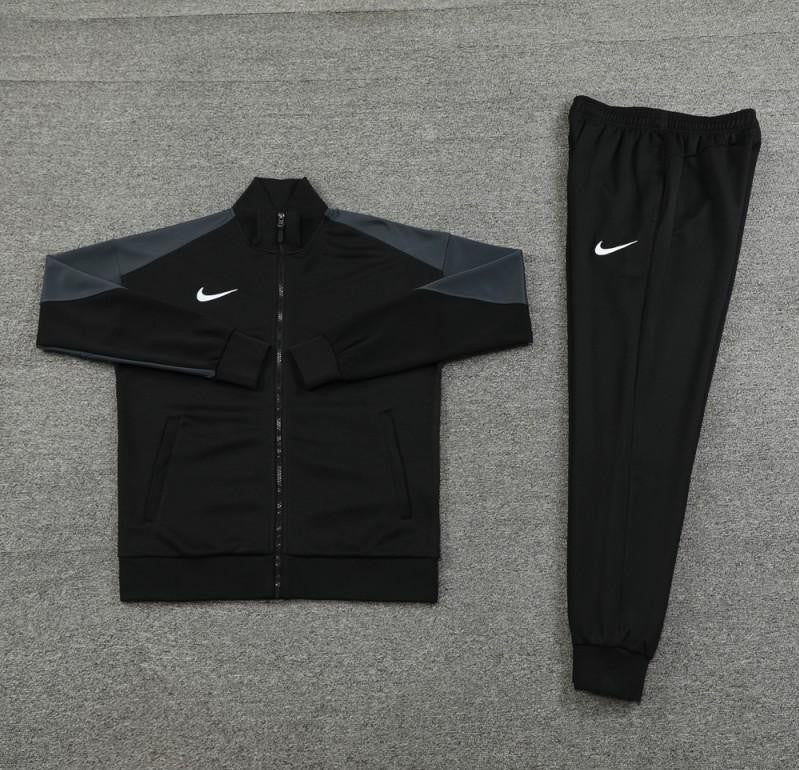 24/25 Nike Black Full Zipper Jacket +Long Pants