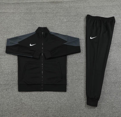 24/25 Nike Black Full Zipper Jacket +Long Pants