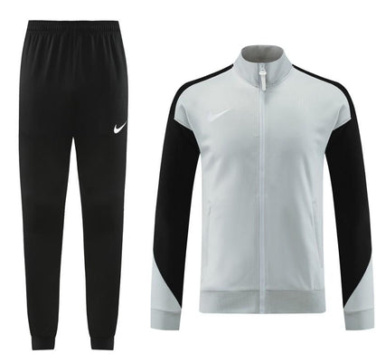 24/25 Nike Grey/Black Full Zipper Jacket +Long Pants