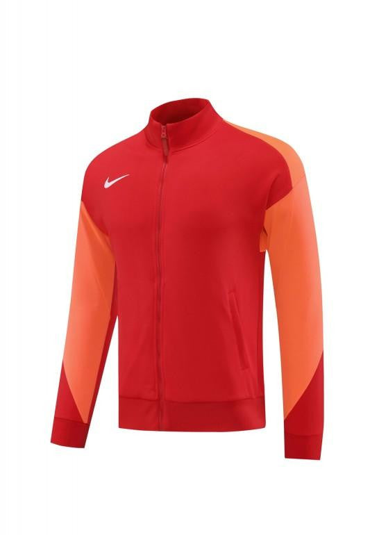 24/25 Nike Orange/Red Full Zipper Jacket +Long Pants