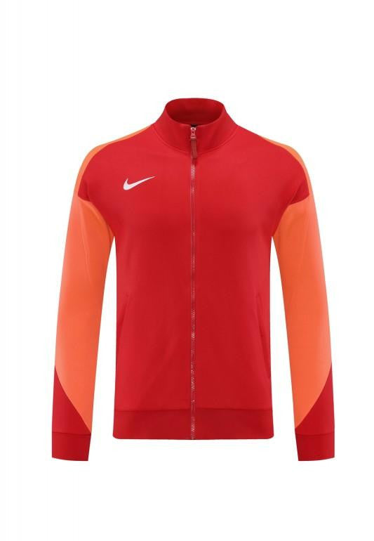 24/25 Nike Orange/Red Full Zipper Jacket +Long Pants