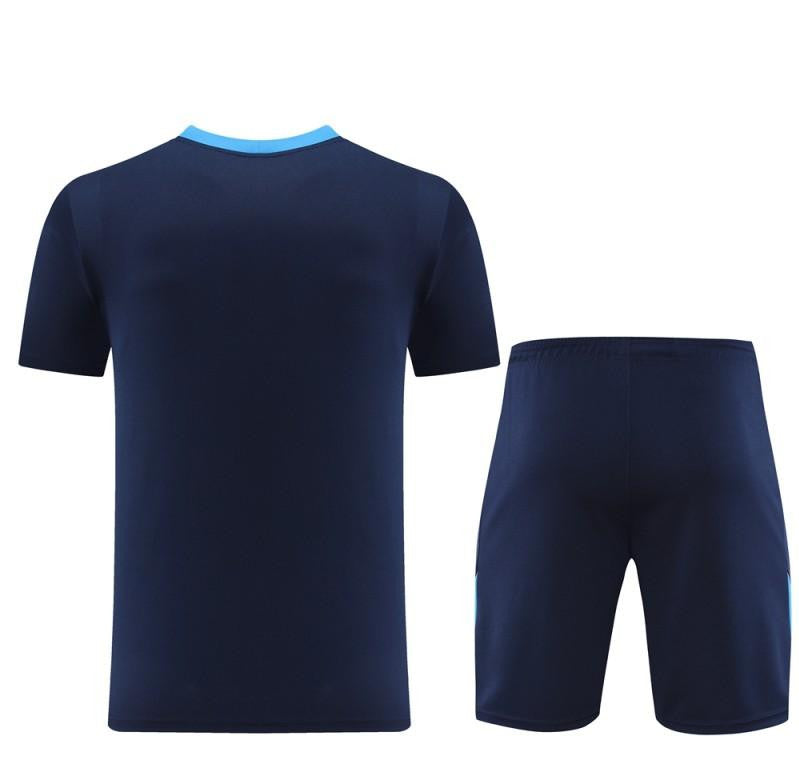 24/25 Nike Navy/Blue Short Sleeve Jersey+Shorts