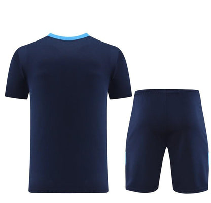 24/25 Nike Navy/Blue Short Sleeve Jersey+Shorts