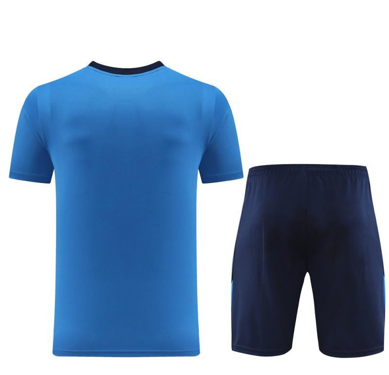 24/25 Nike Blue/Black Short Sleeve Jersey+Shorts