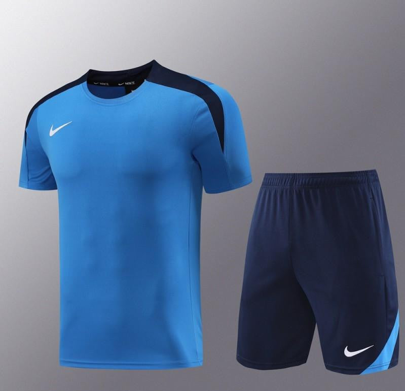 24/25 Nike Blue/Black Short Sleeve Jersey+Shorts