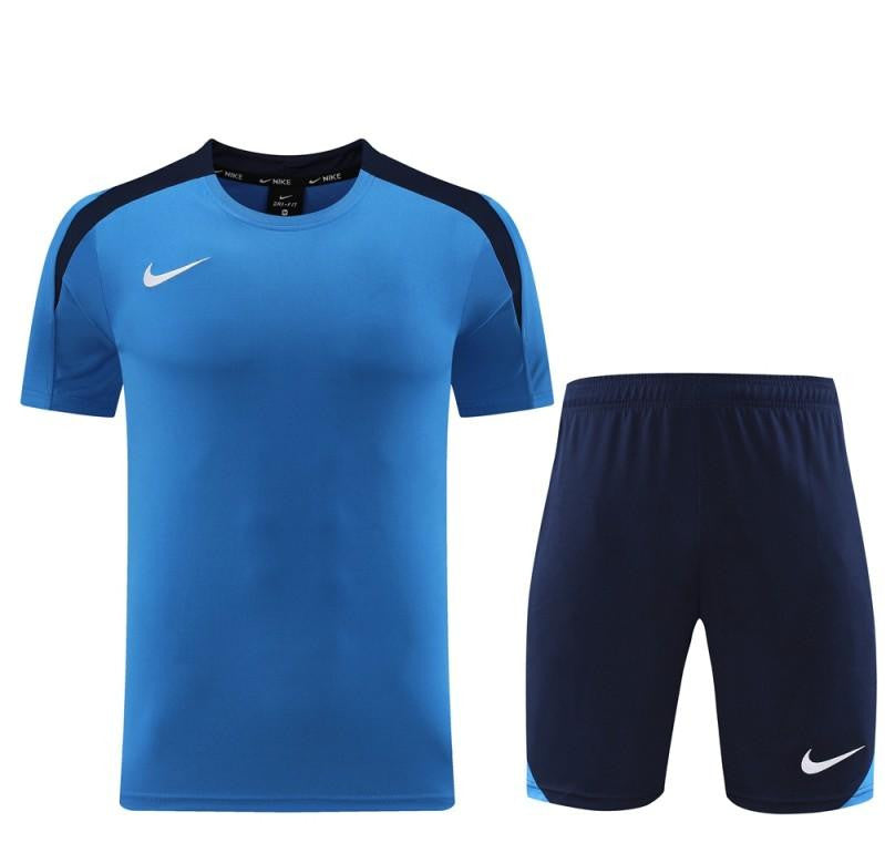 24/25 Nike Blue/Black Short Sleeve Jersey+Shorts