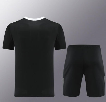 24/25 Nike Black/White Short Sleeve Jersey+Shorts