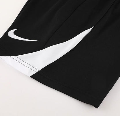 24/25 Nike Black/White Short Sleeve Jersey+Shorts
