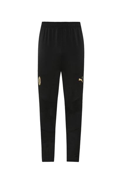 24/25 AC Milan Black/Red Full Zipper Jacket +Long Pants