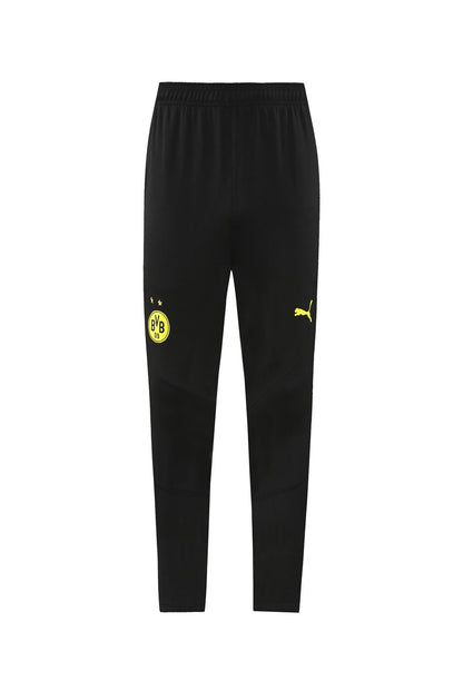 24/25 Borussia Dortmund Black/Yellow Full Zipper Jacket +Long Pants