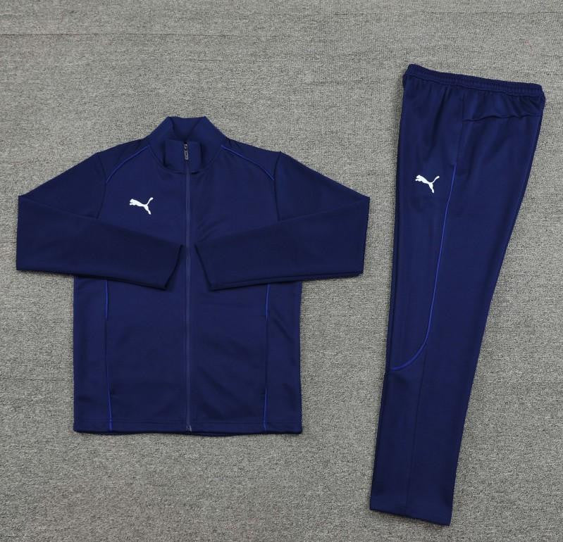 24/25 Puma Navy Full Zipper Jacket +Long Pants