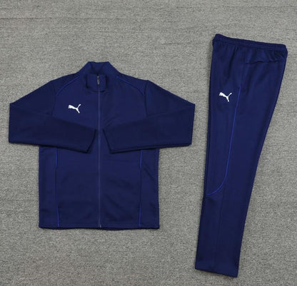 24/25 Puma Navy Full Zipper Jacket +Long Pants
