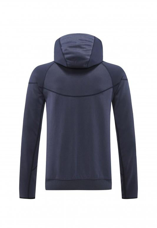 24/25 Nike Navy Hoodie Full Zipper Jacket +Long Pants