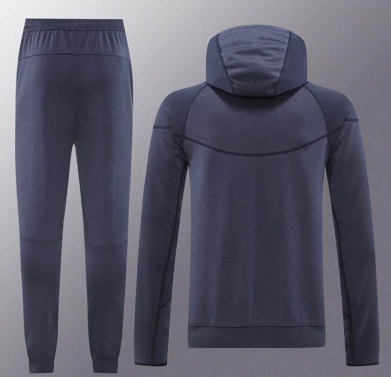 24/25 Nike Navy Hoodie Full Zipper Jacket +Long Pants